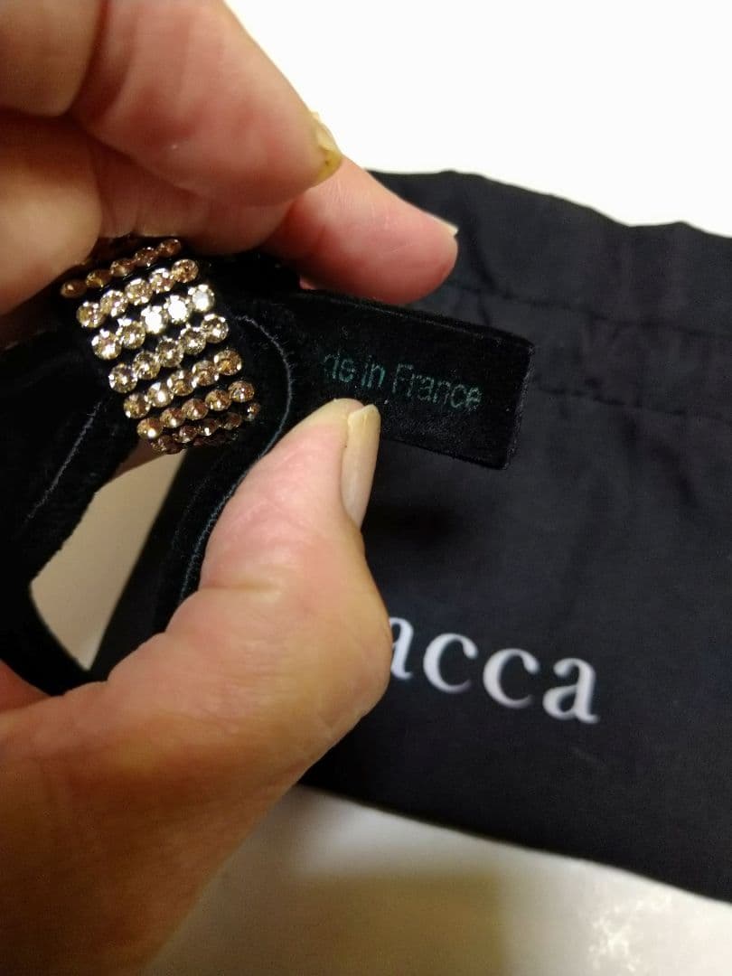 acca アッカ オードリードレスポニー シルバーゴールド