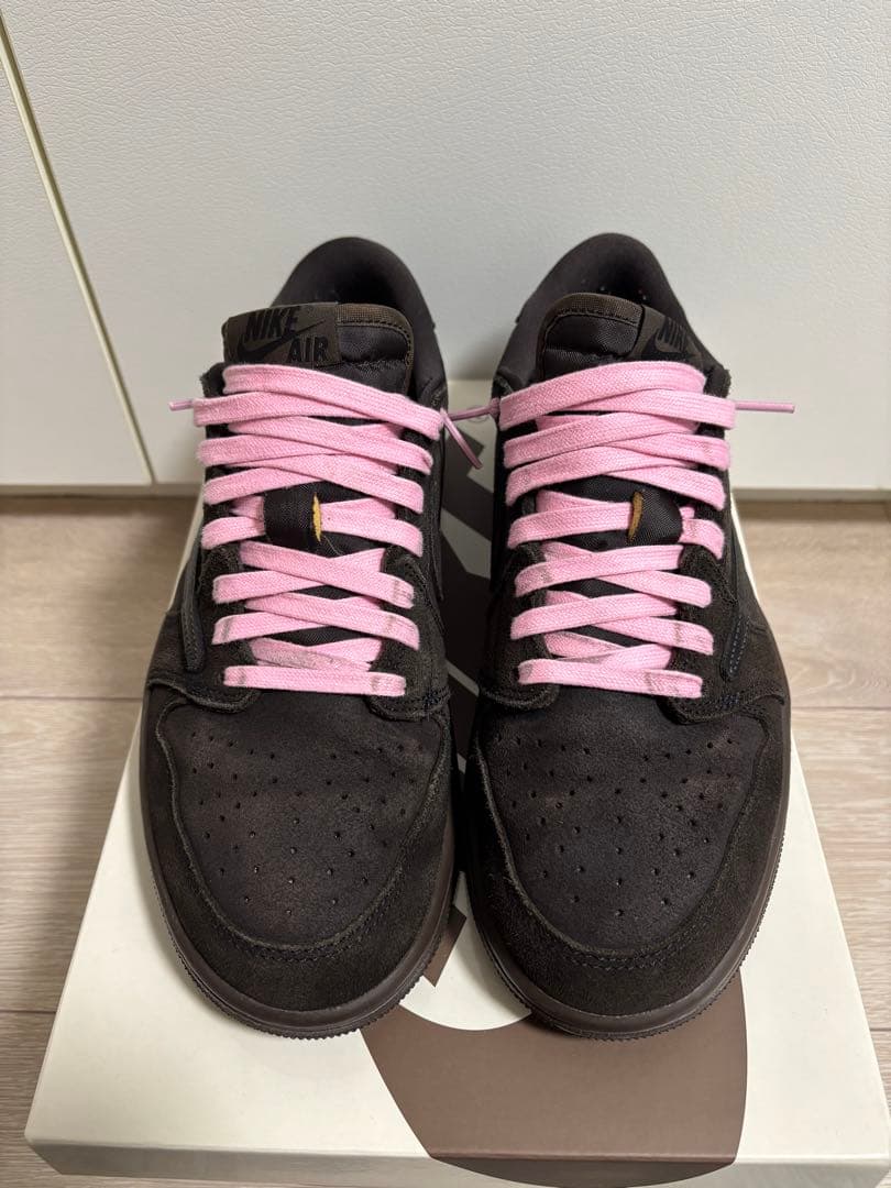 靴 AIR JORDAN 1 TRAVIS velvet brown 26cm