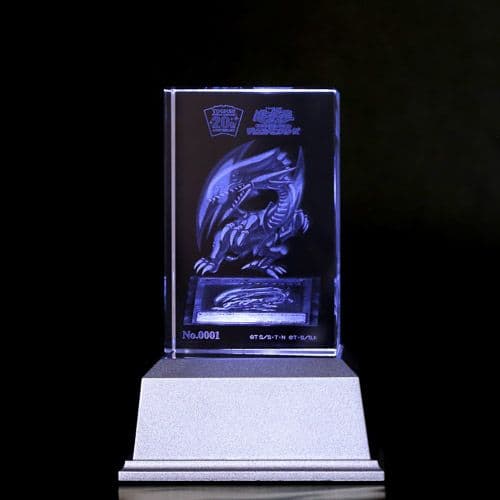 クリスタルアート 青眼の白龍