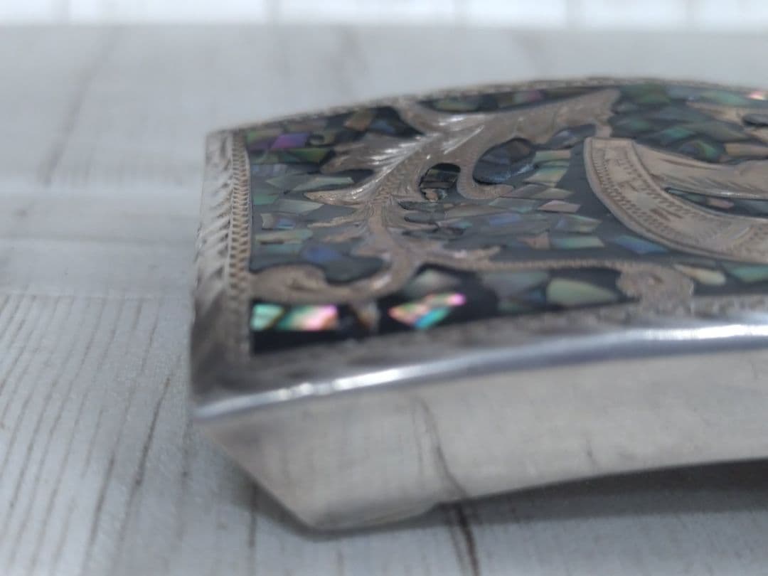 メキシコ スターリングシルバー925 ベルトバック54g