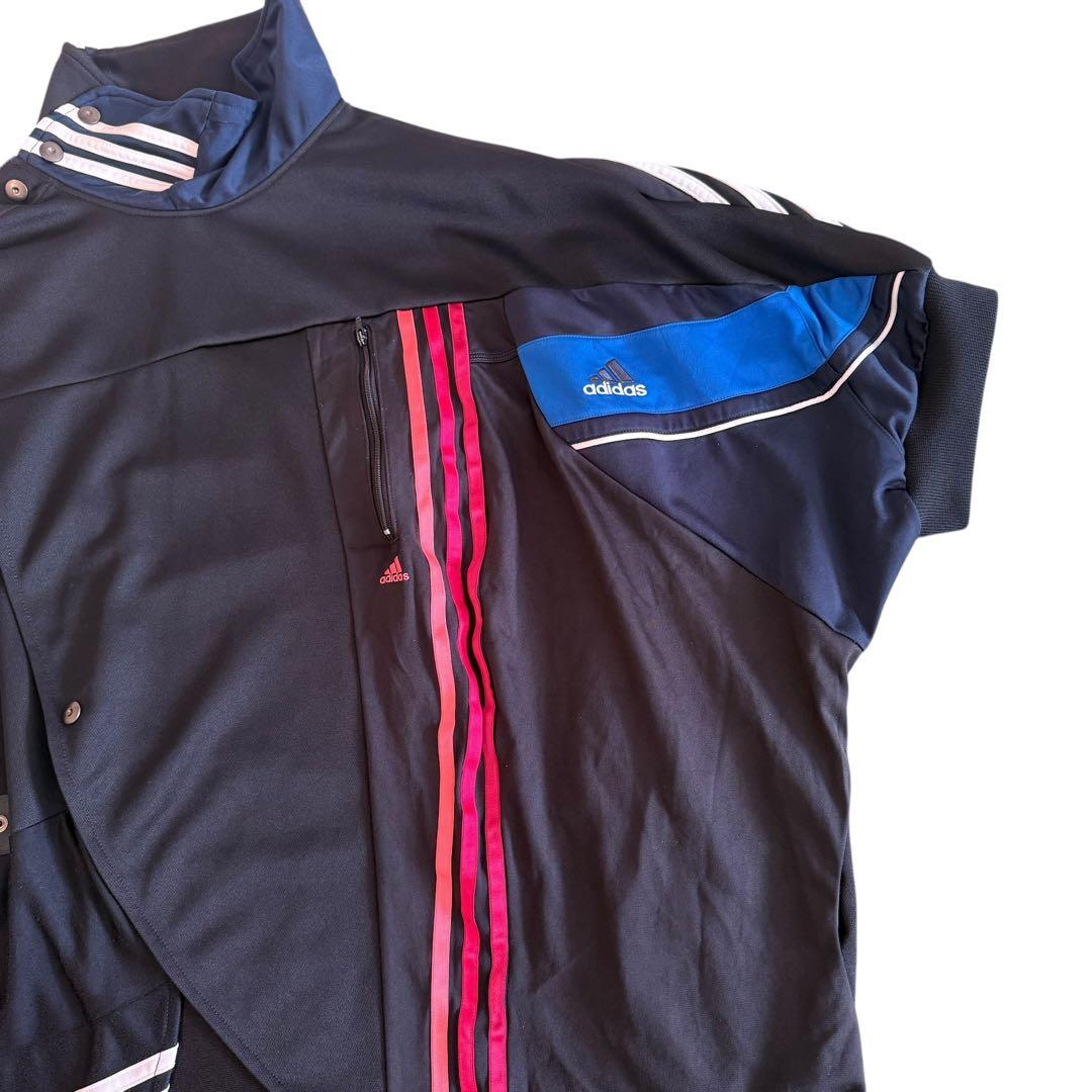 マスターキー　adidas 再構築ジャージジャケット　サイズフリー日本製　希少