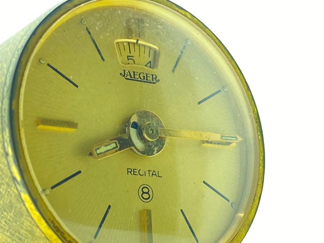 JAEGER-LECOULTRE　置時計　ジャガールクルト　動作確認済