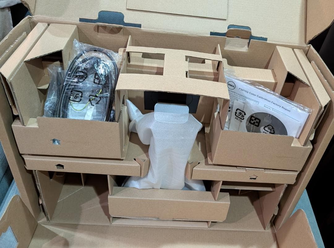 Dell P2415Q 23.8インチ ブラック 4K 60Hz モニター