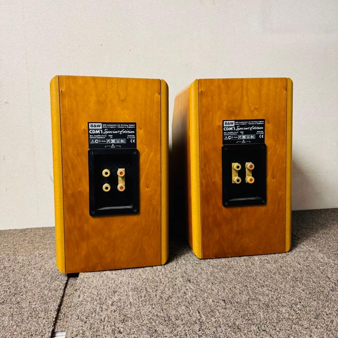 C54美品✨B&W スピーカー ペアCDM1SE Special Edition