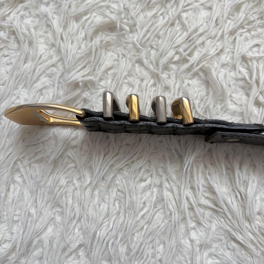 1さん専用GIANNI VERSACE 4連　メンズベルト イタリア製 296