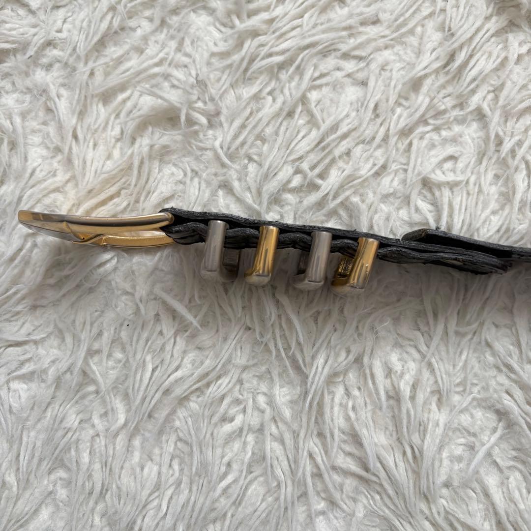 1さん専用GIANNI VERSACE 4連　メンズベルト イタリア製 296