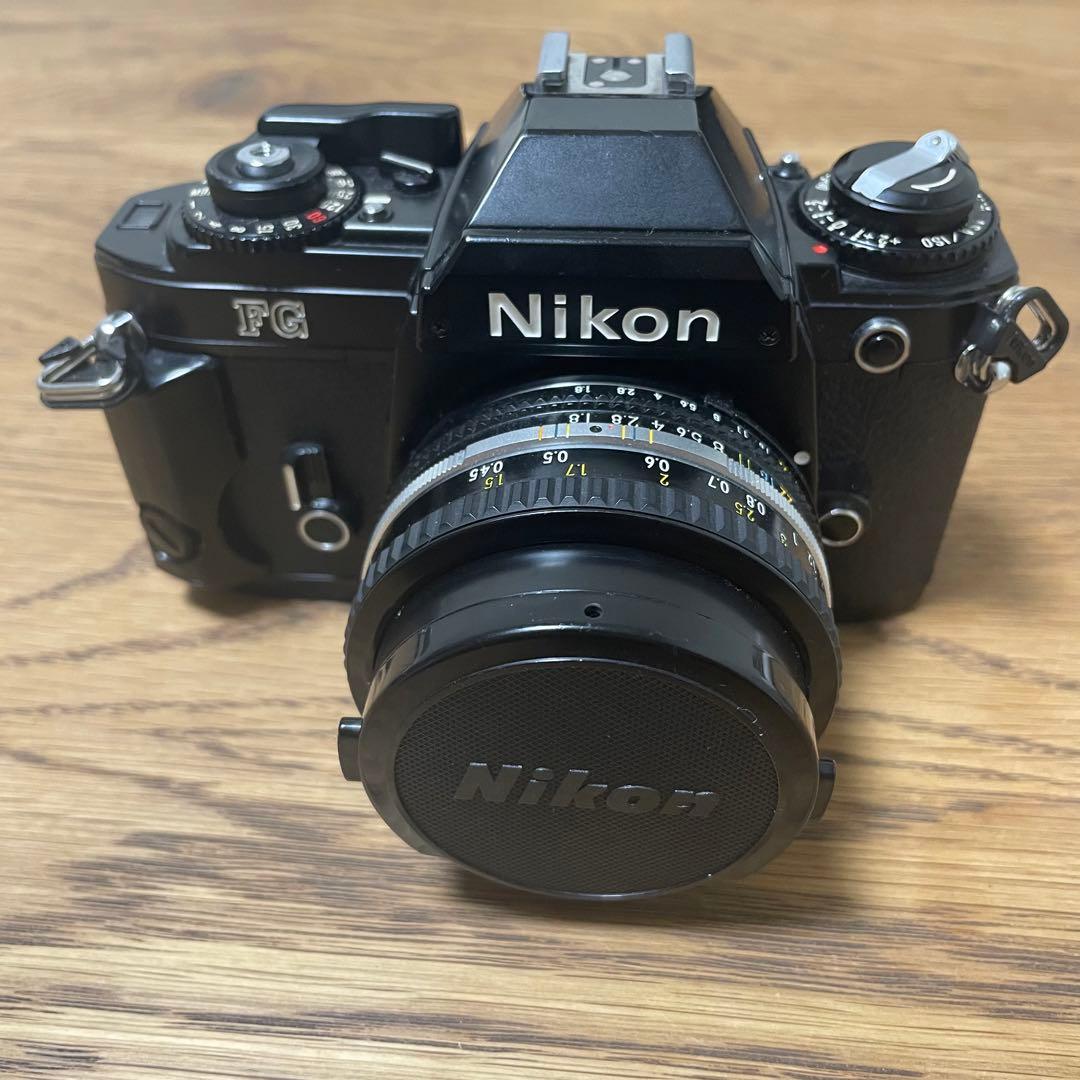 Nikon FG +パンケーキレンズ