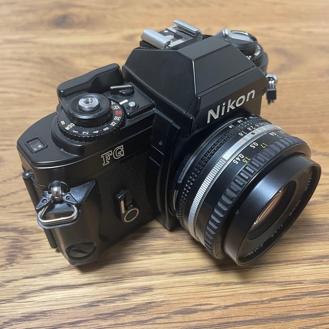 Nikon FG +パンケーキレンズ