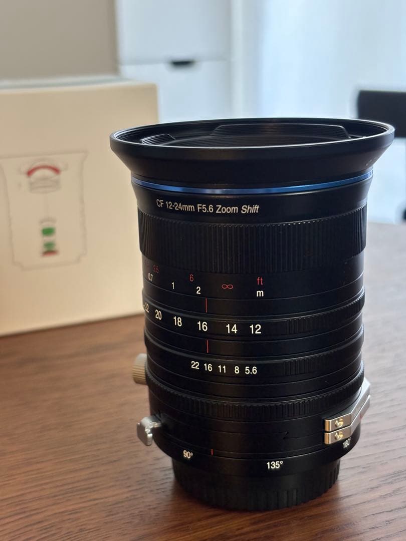 小雨LaowaCF12-24mm F5.6 ZoomShift xマウント