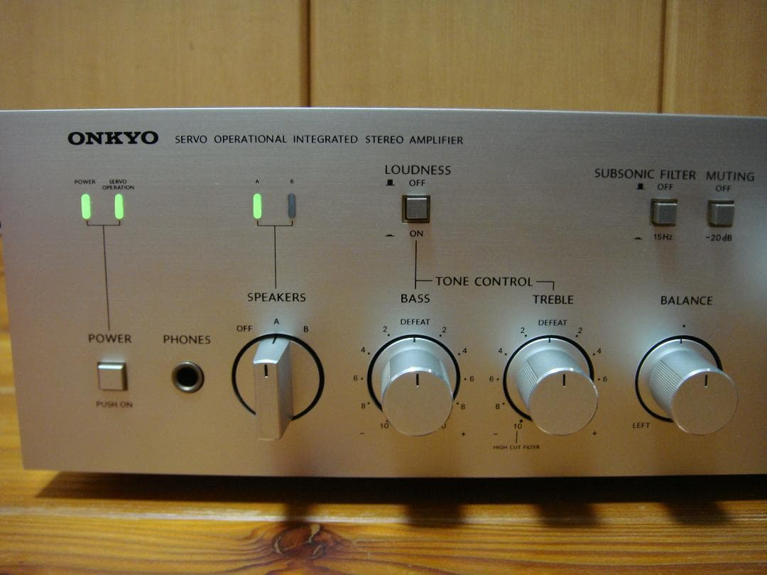 希少 整備済 程度良 ONKYO オンキョー アンプ Integra A-805