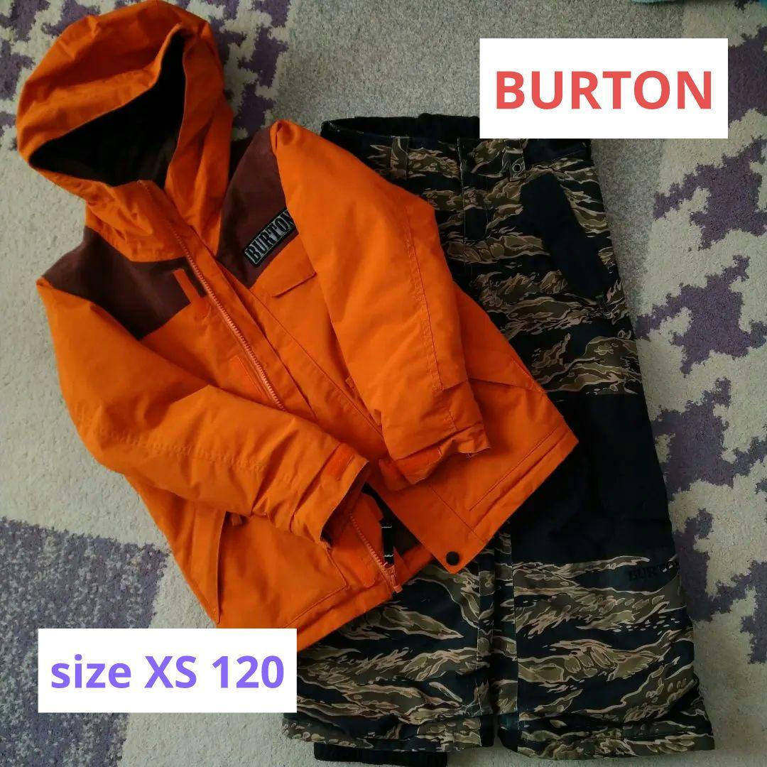 【K】【BURTON】キッズ　スキー＆スノボウェア上下　XS 120