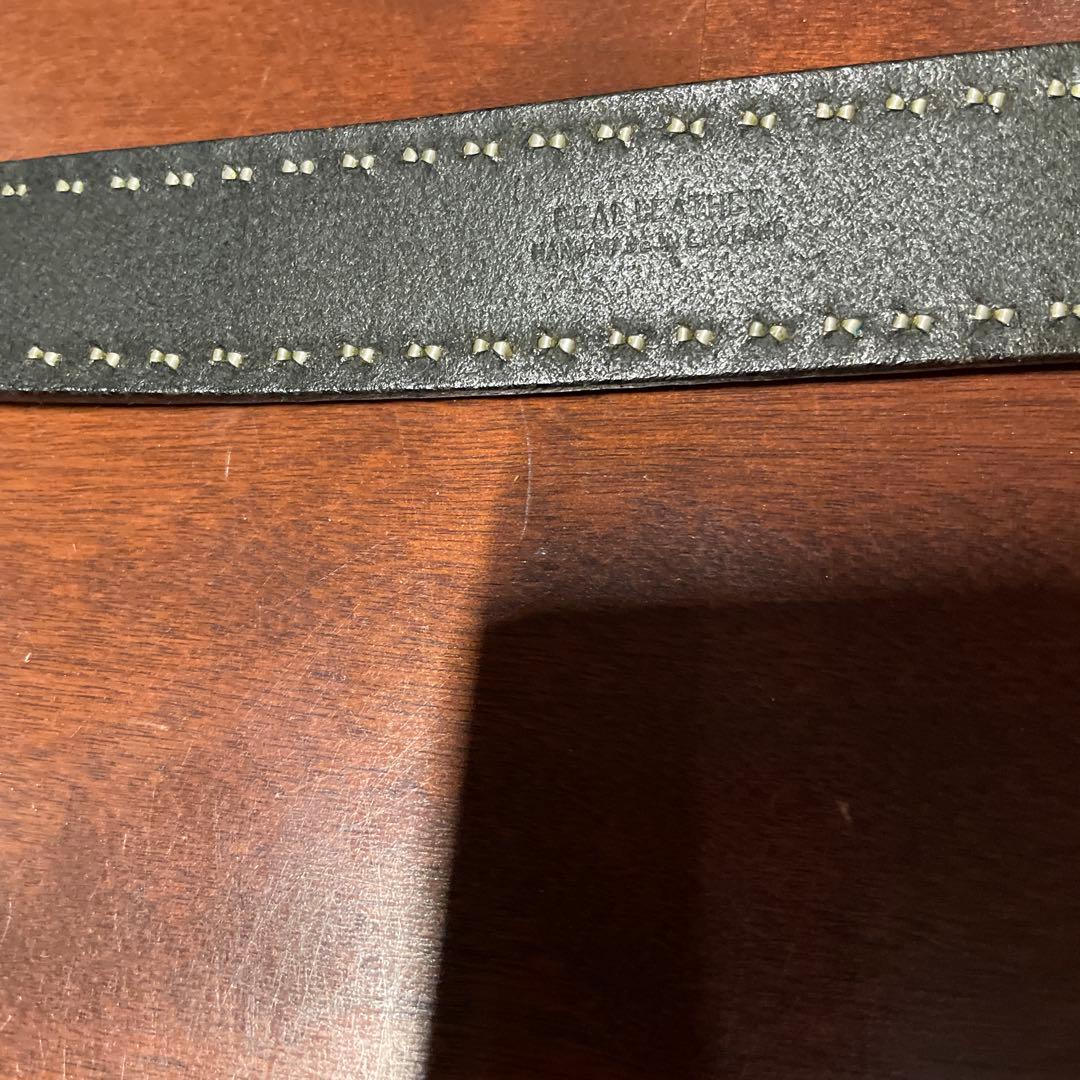 ホワイトハウスコックス30inch ブラック スタッズベルト　幅30mm