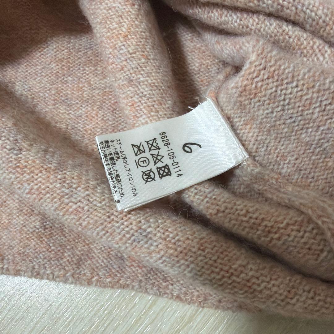 roku 6 ニットカーディガン　グローブ付き