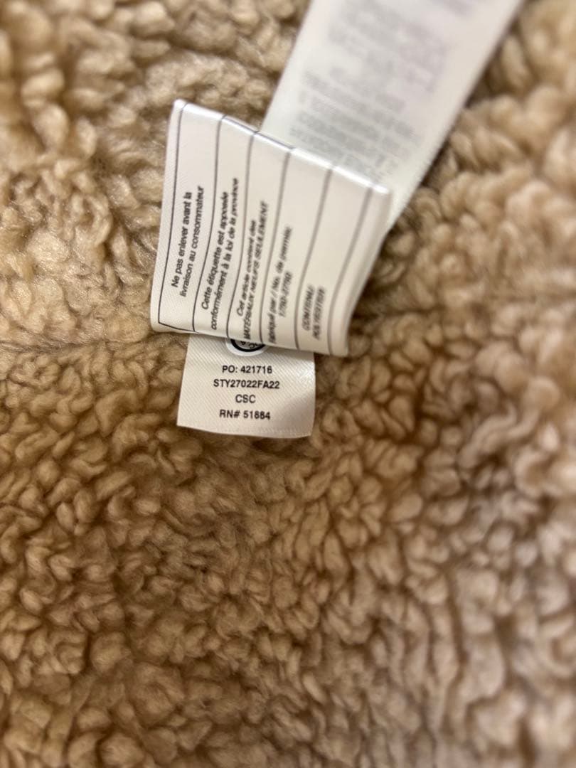 patagonia フリースライニング マウンテンパーカー M ベージュ