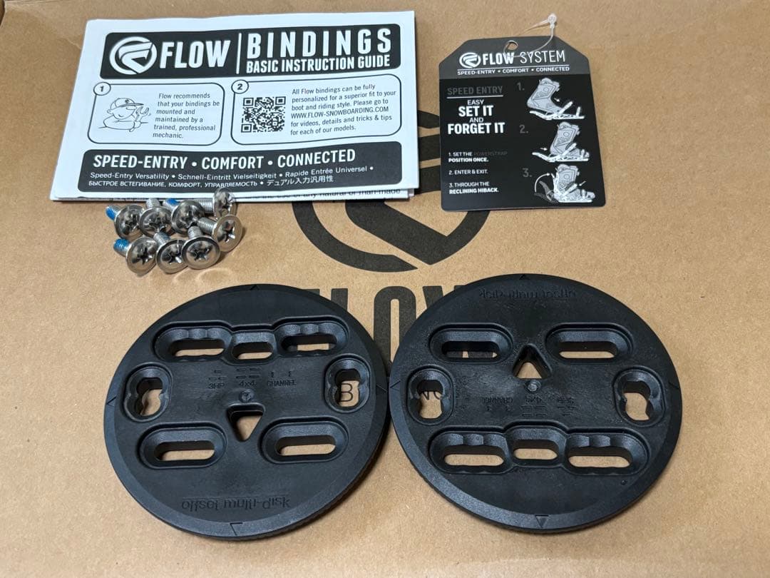 【値下げ】FLOW バインディング FUSE FUSION Lサイズ