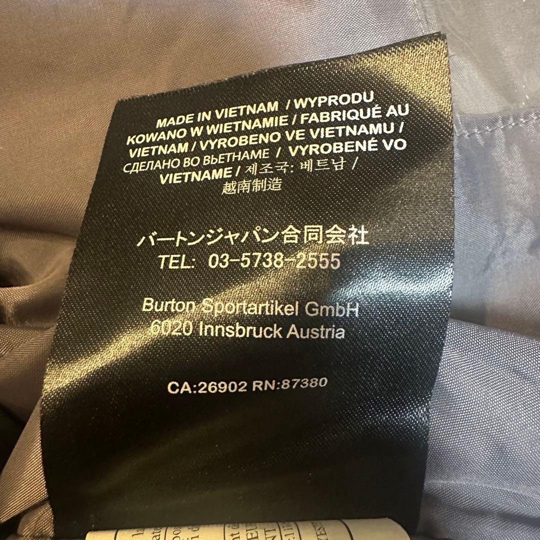 BURTON スノーボードウェア上下セット デニム GORE-TEX 平野歩夢