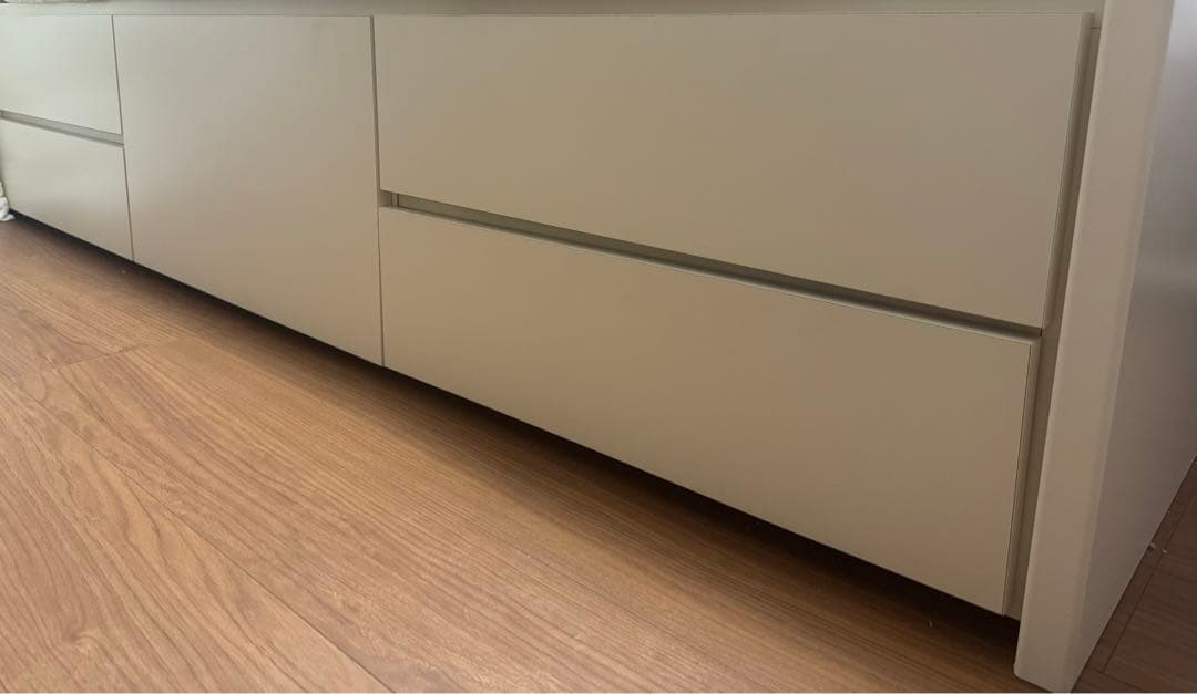 【8/31まで掲載予定】ダブルベッドフレーム 収納大