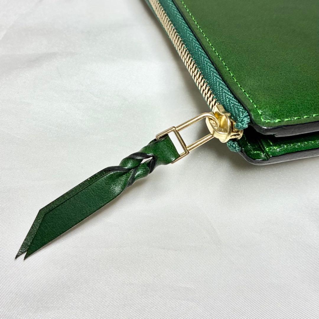 【未使用】　ムネカワ　L字ファスナー長財布　クラムロング　オールレザー　ロゴ刻印