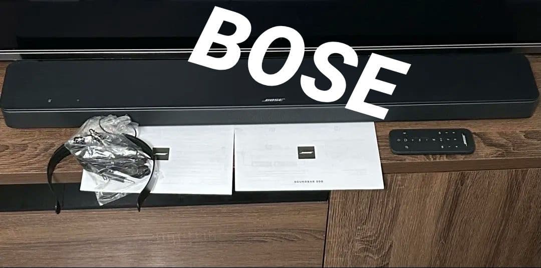 Bose Soundbar 500 サウンドバー　電源ケーブル、説明書等付き