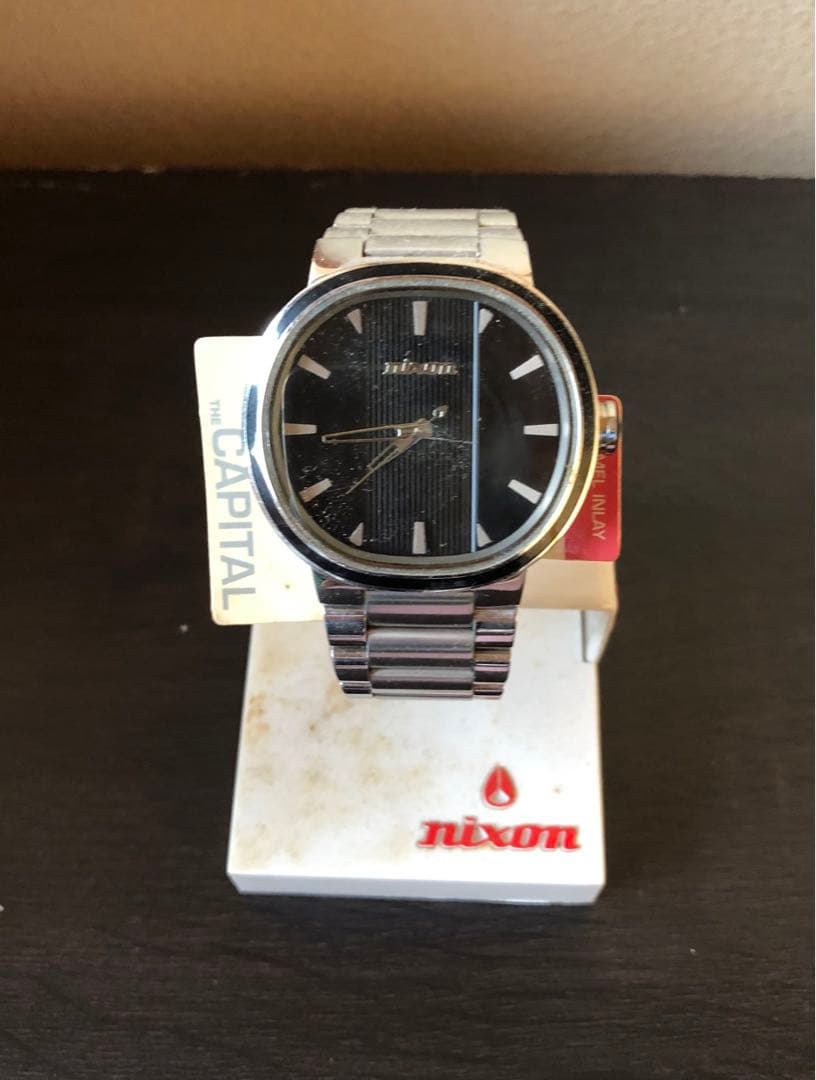 Nixon The Capital ブラック ステンレス
