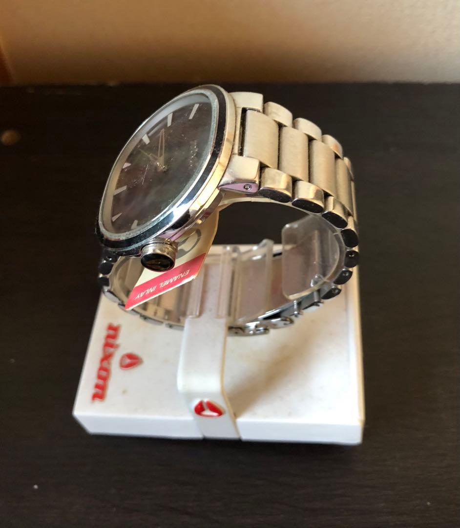 Nixon The Capital ブラック ステンレス