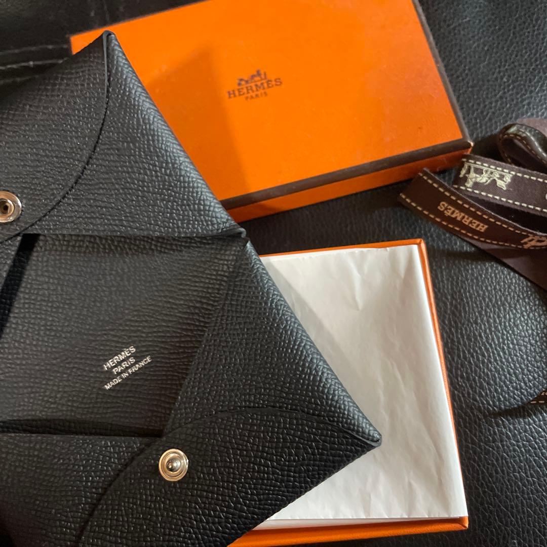 エルメス カルヴィ　エプソン　ノワール　黒