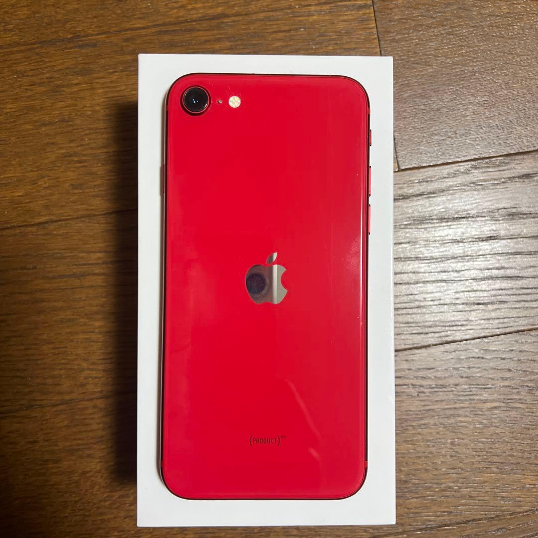 SIMフリー】iPhone SE (第2世代) /64GB/レッド/動作確認OK