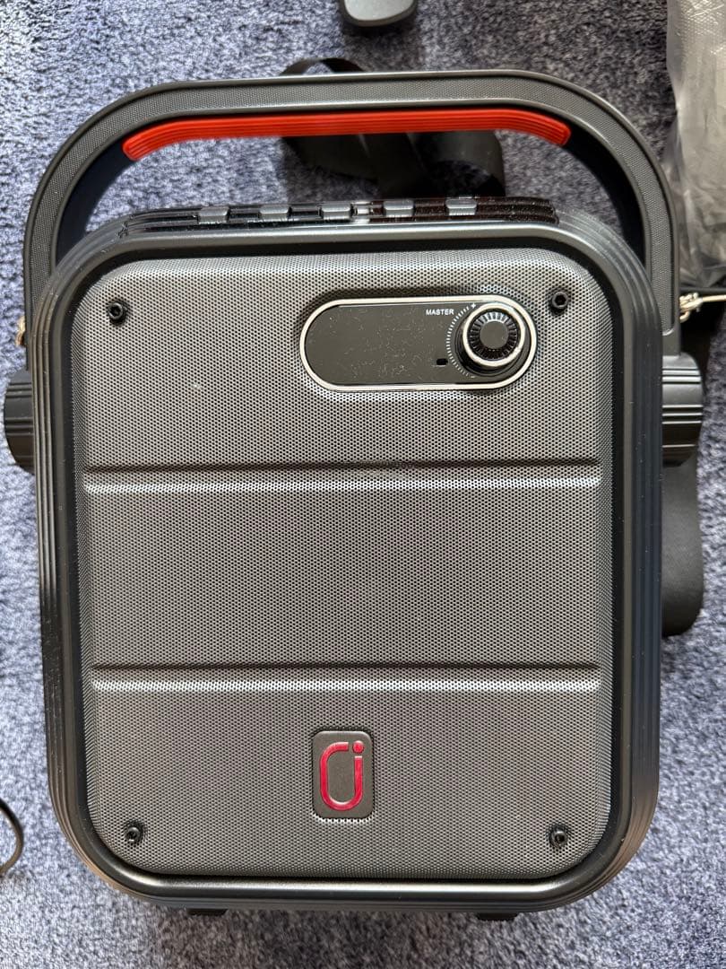 超美品！JY-66BT ポータブルスピーカー＋ワイヤレスマイク付き！音楽、会議等