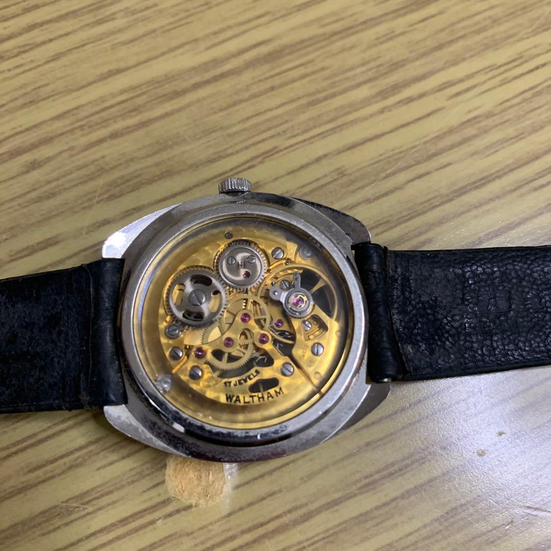 waltham ウォルサム モナコ スケルトン アンティーク 手巻き17石