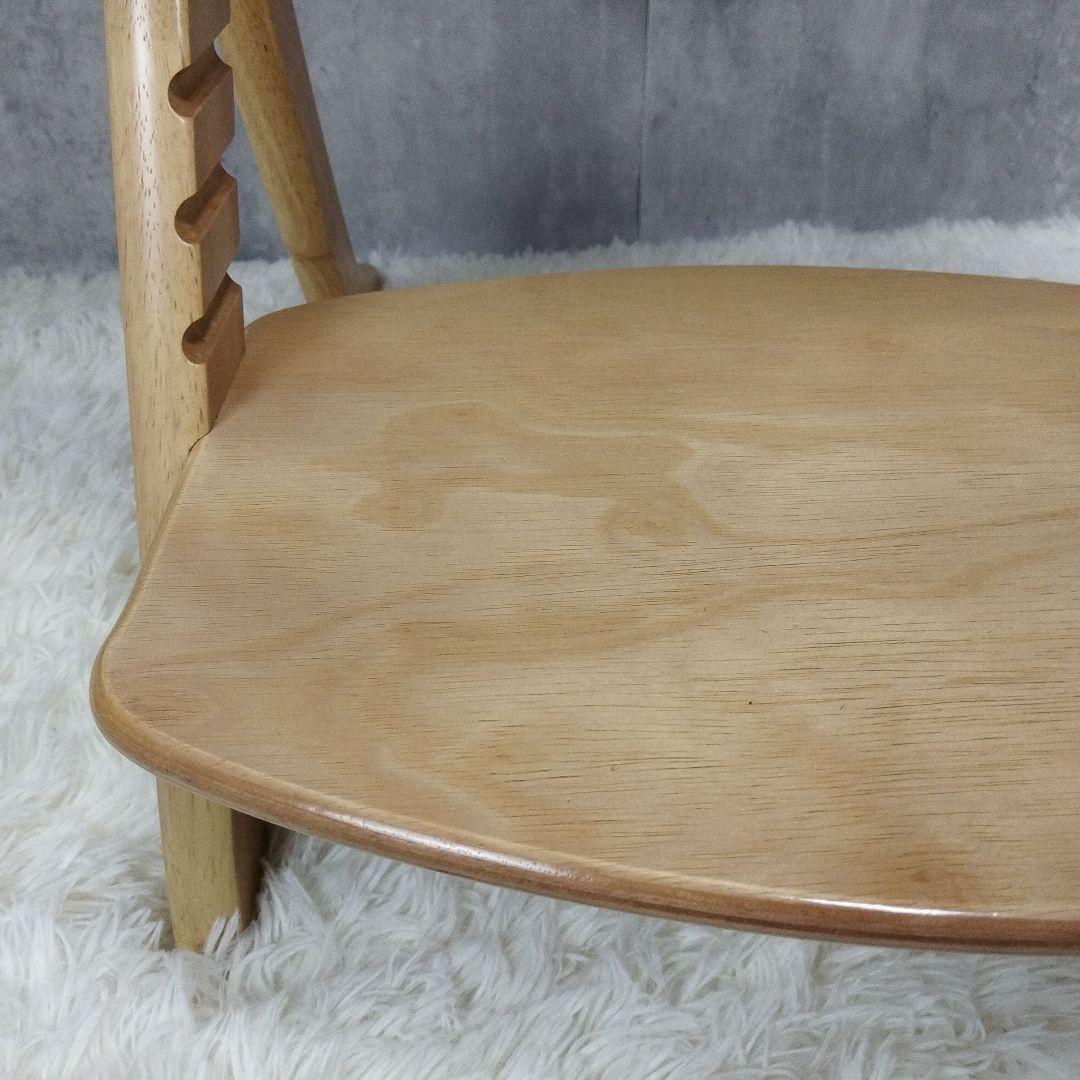 【美品】大和屋　すくすくチェアプラス　テーブル&ガード付き　ナチュラル