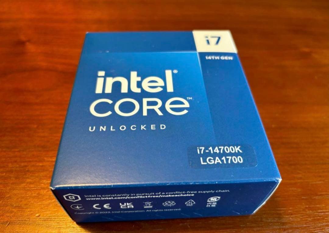 美品動作品Core i7-14700K 14th Gen CPU