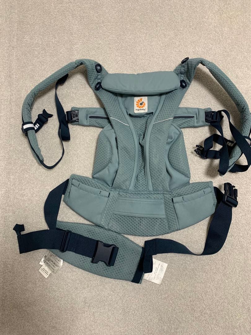 エルゴベビー オムニ ブリーズ 抱っこ紐 ストレートブルー　メッシュ