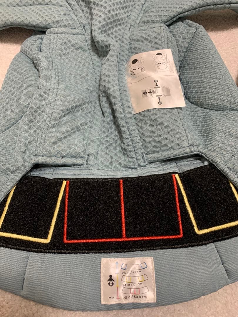 エルゴベビー オムニ ブリーズ 抱っこ紐 ストレートブルー　メッシュ