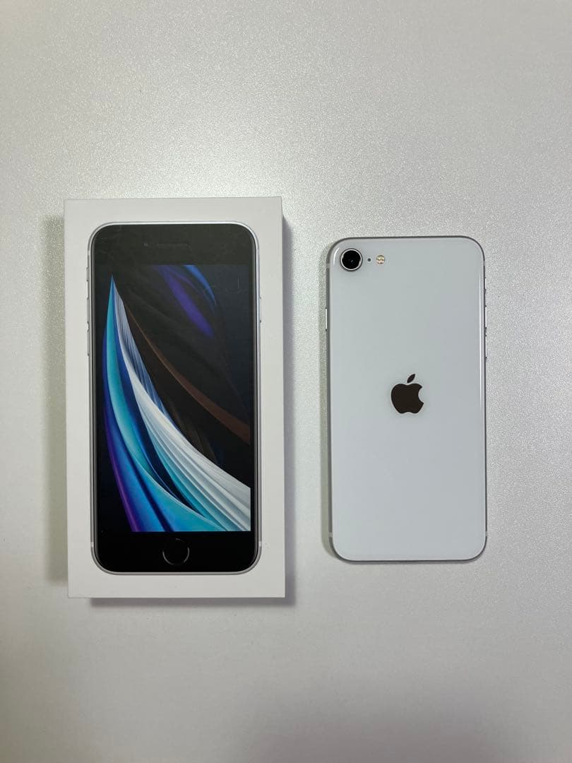 64GB バッテリー77% iPhone SE (第2世代) ホワイト