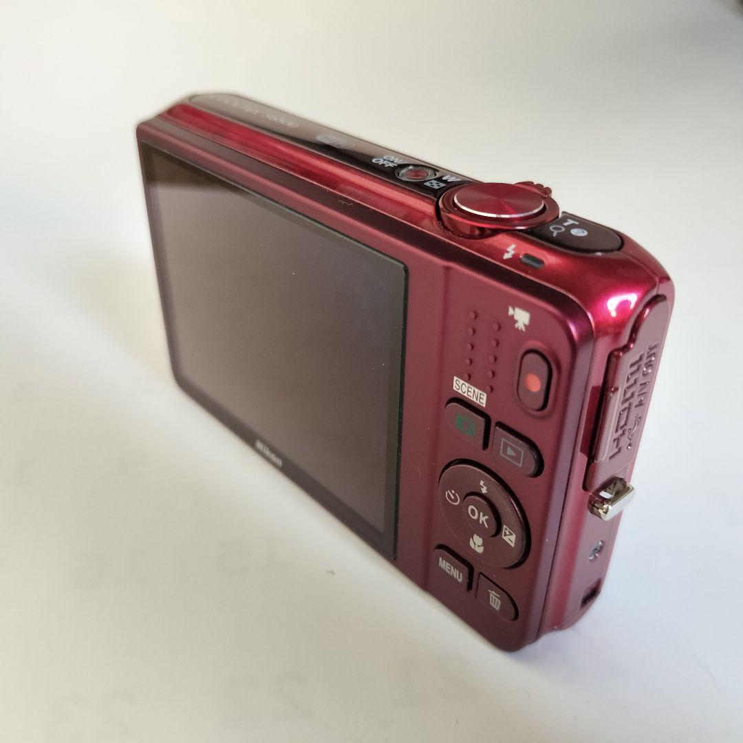 Nikon COOLPIX s6500 レッド コンパクトデジタルカメラ