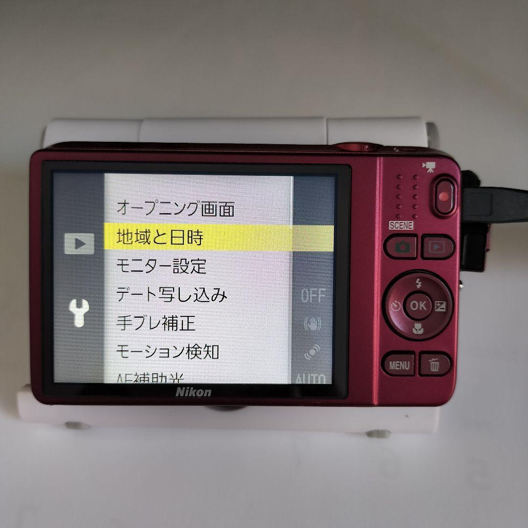 Nikon COOLPIX s6500 レッド コンパクトデジタルカメラ