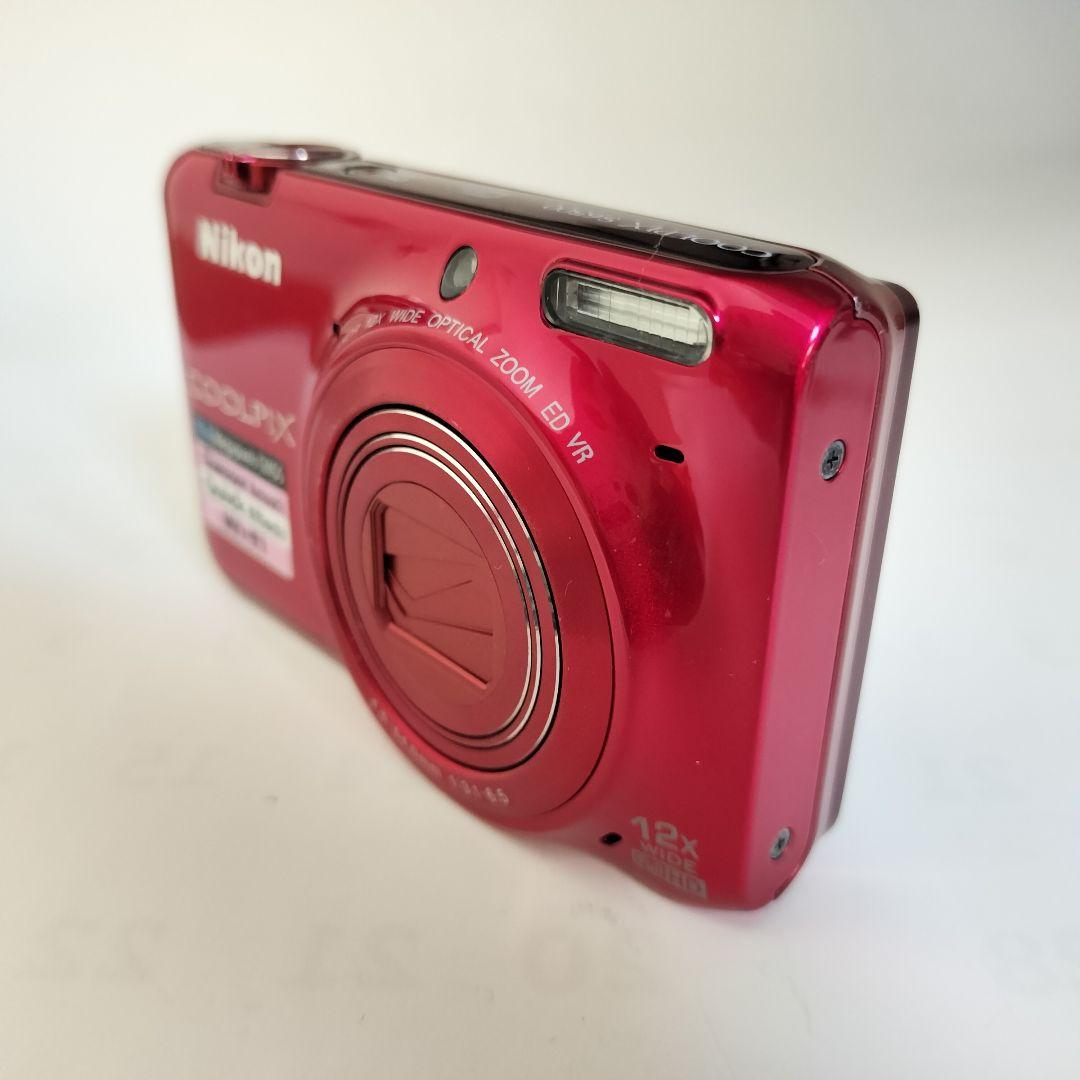Nikon COOLPIX s6500 レッド コンパクトデジタルカメラ