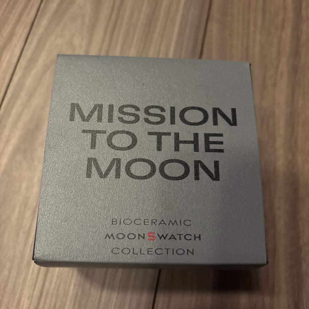 1時間限定価格　MISSION TO THE MOON swatch +