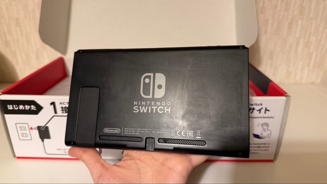 switch本体 グレー 箱あり