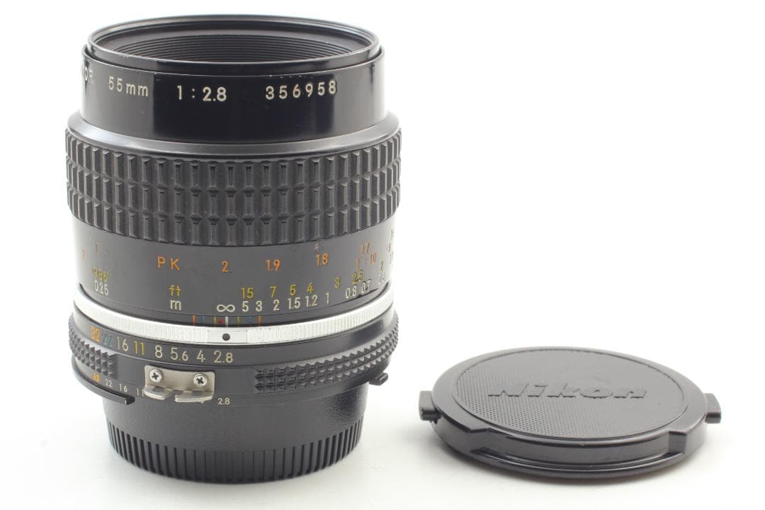 Nikon Ai-s Micro Nikkor 55mm f/2.8 レンズ