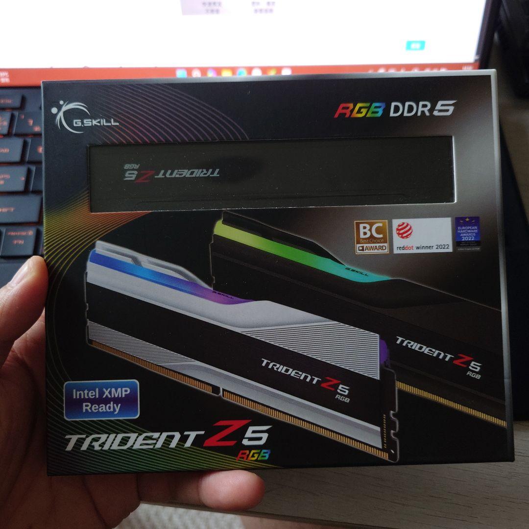 メモリー G.SKILL TRIDENT Z5 RGB DDR5 5600 32GBx2