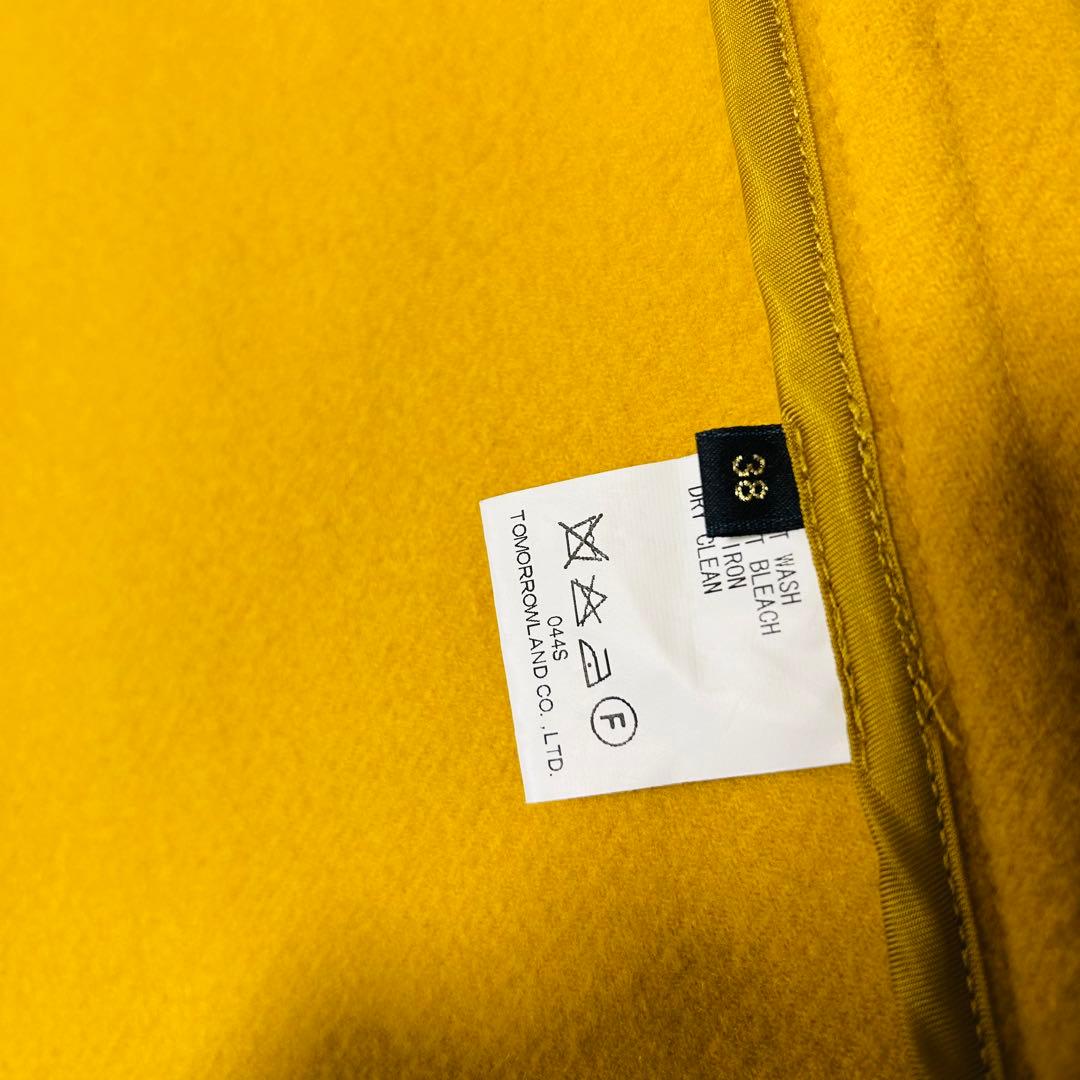 【人気色】TOMORROWLAND MACPHEE ダッフルコート ロング M