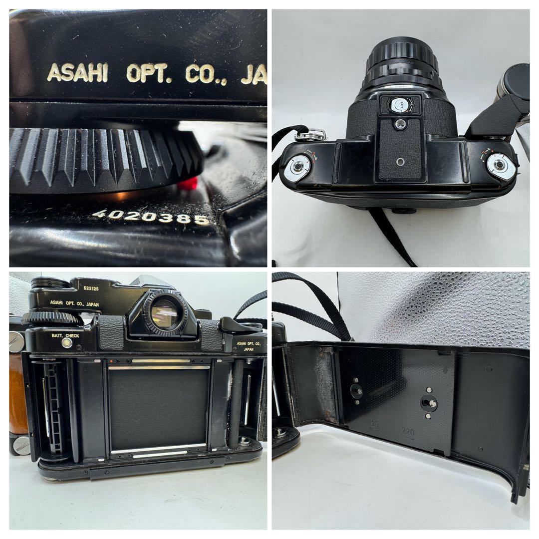 ペンタックス Pentax 6x7 67 TTL 木製グリップ レンズセット