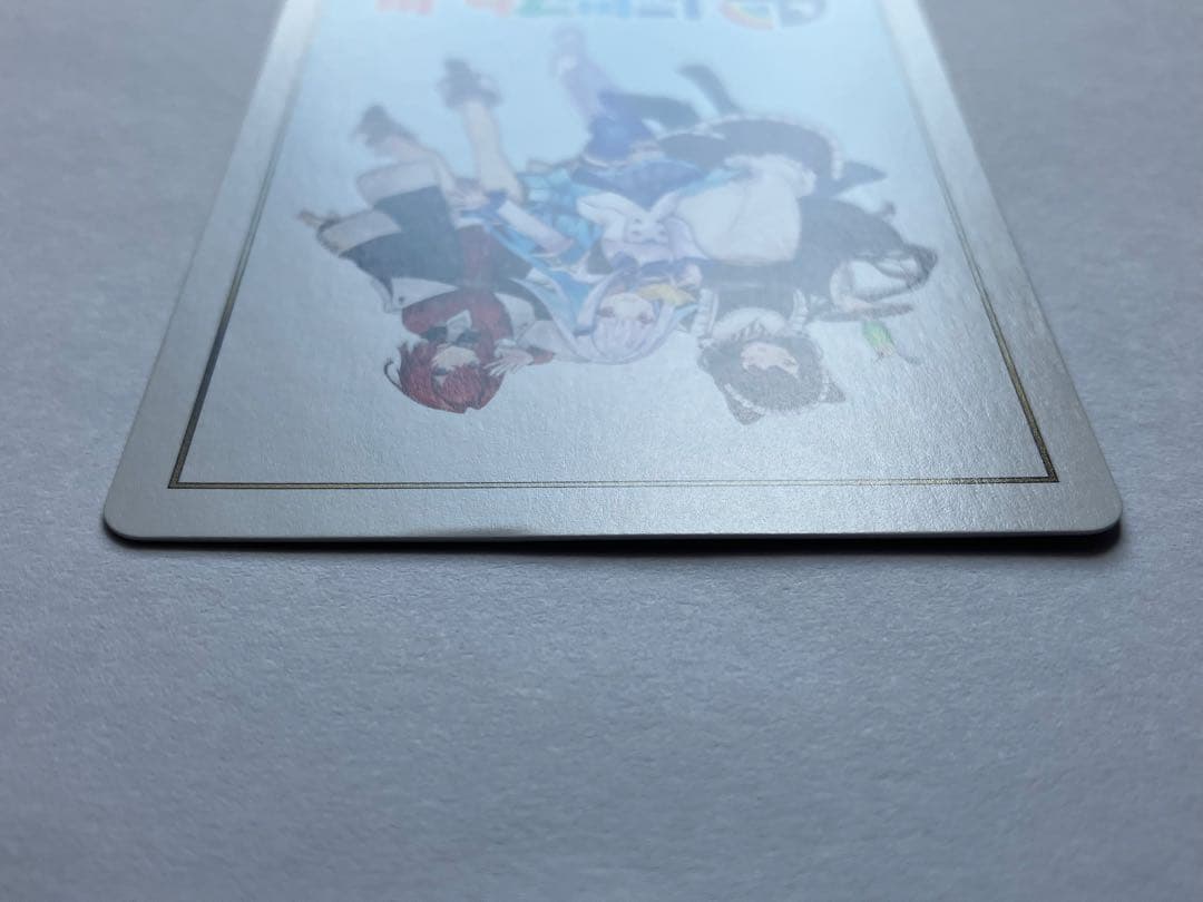 【センター】リゼ　レベル3　DiR サイン入り　LIZE　NIJISANJI