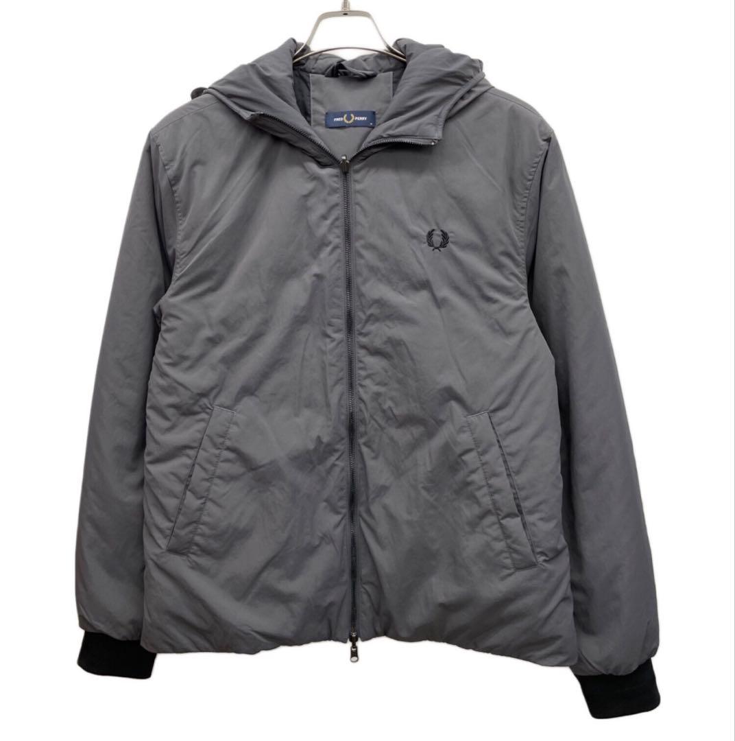 フレッドペリー　モッズコート　J6504 フィッシュテール パーカー　ブラック