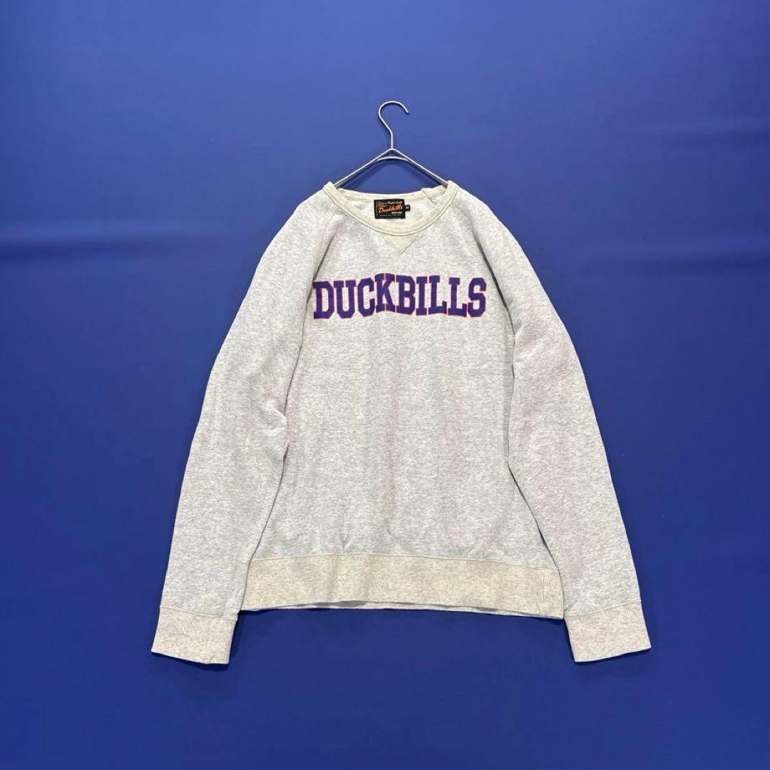 ラフアンドスウェル　スウェット　トレーナー　グレー　M ビッグロゴ　メンズ