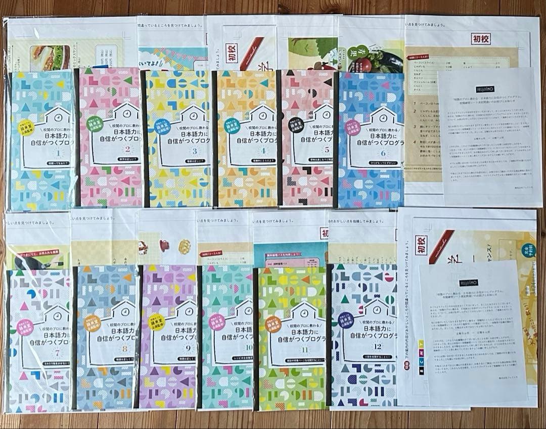 フェリシモ 校閲のプロに教わる 日本語力に自信がつくプログラム全巻　ミニツク