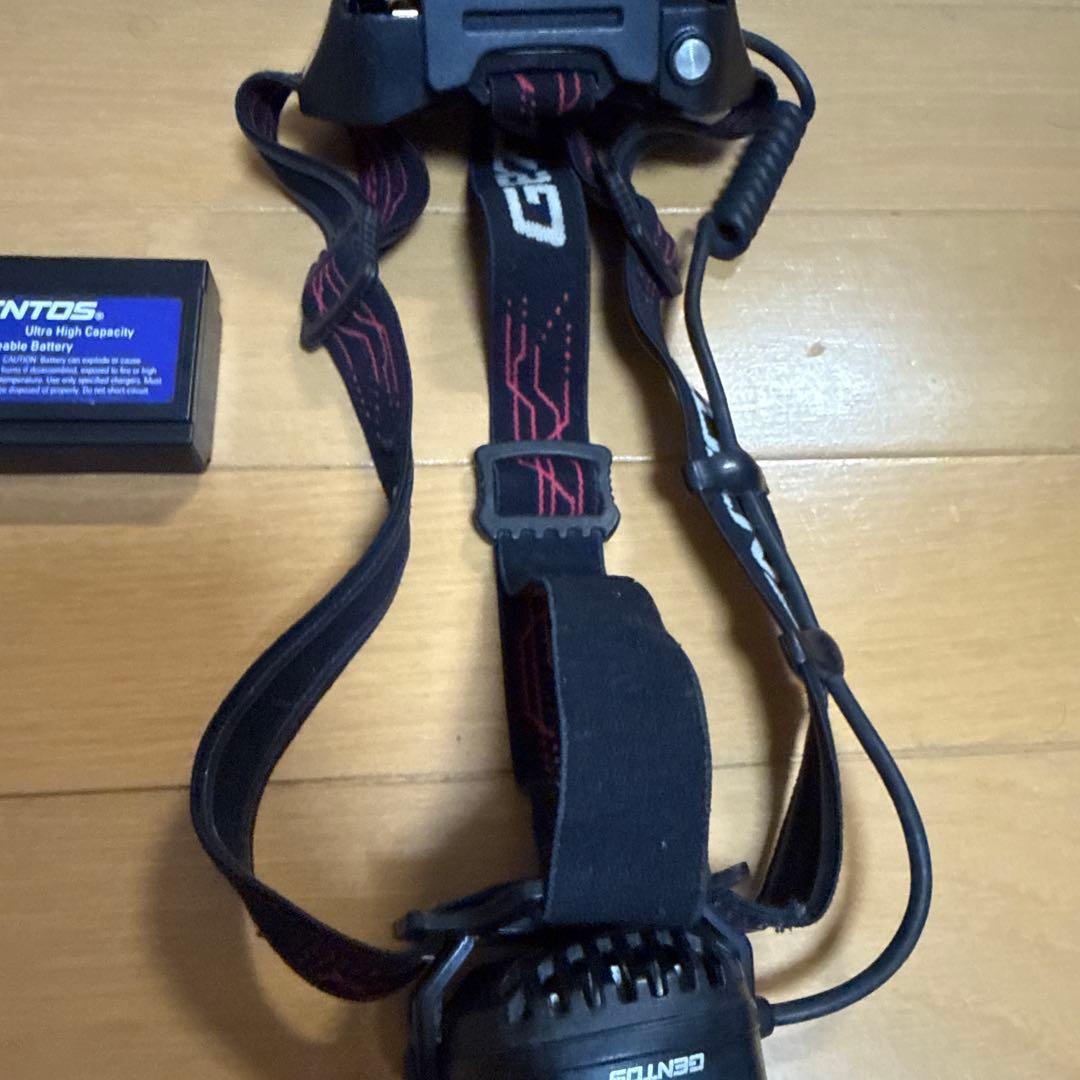 GENTOS GH-300RG ヘッドライト　1500ルーメン