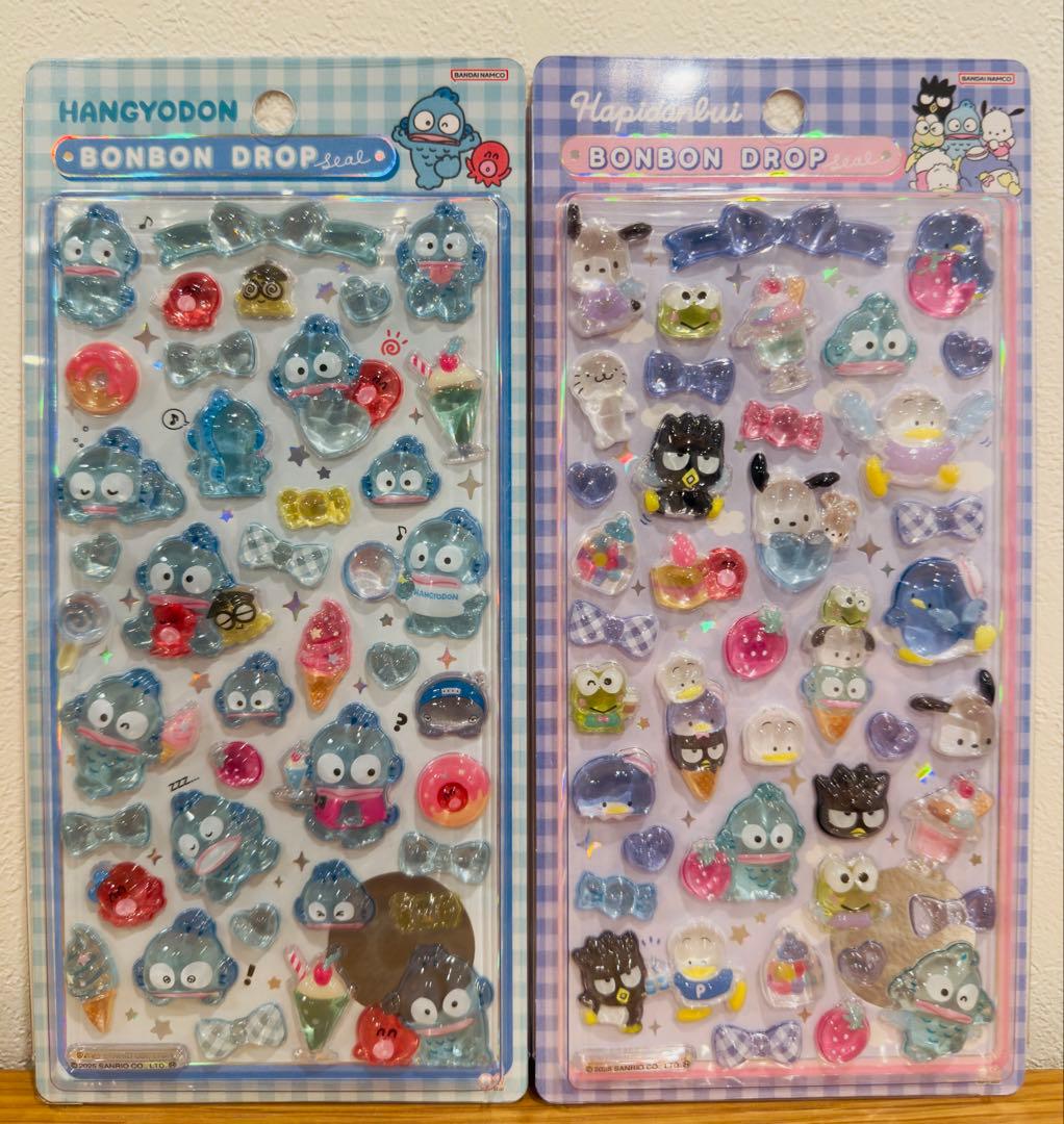 ボンボンドロップシール サンリオ 正規品 ８枚セット