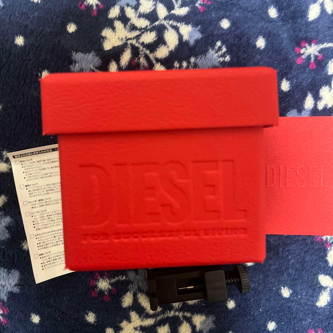 DIESEL アナログ時計 シルバー